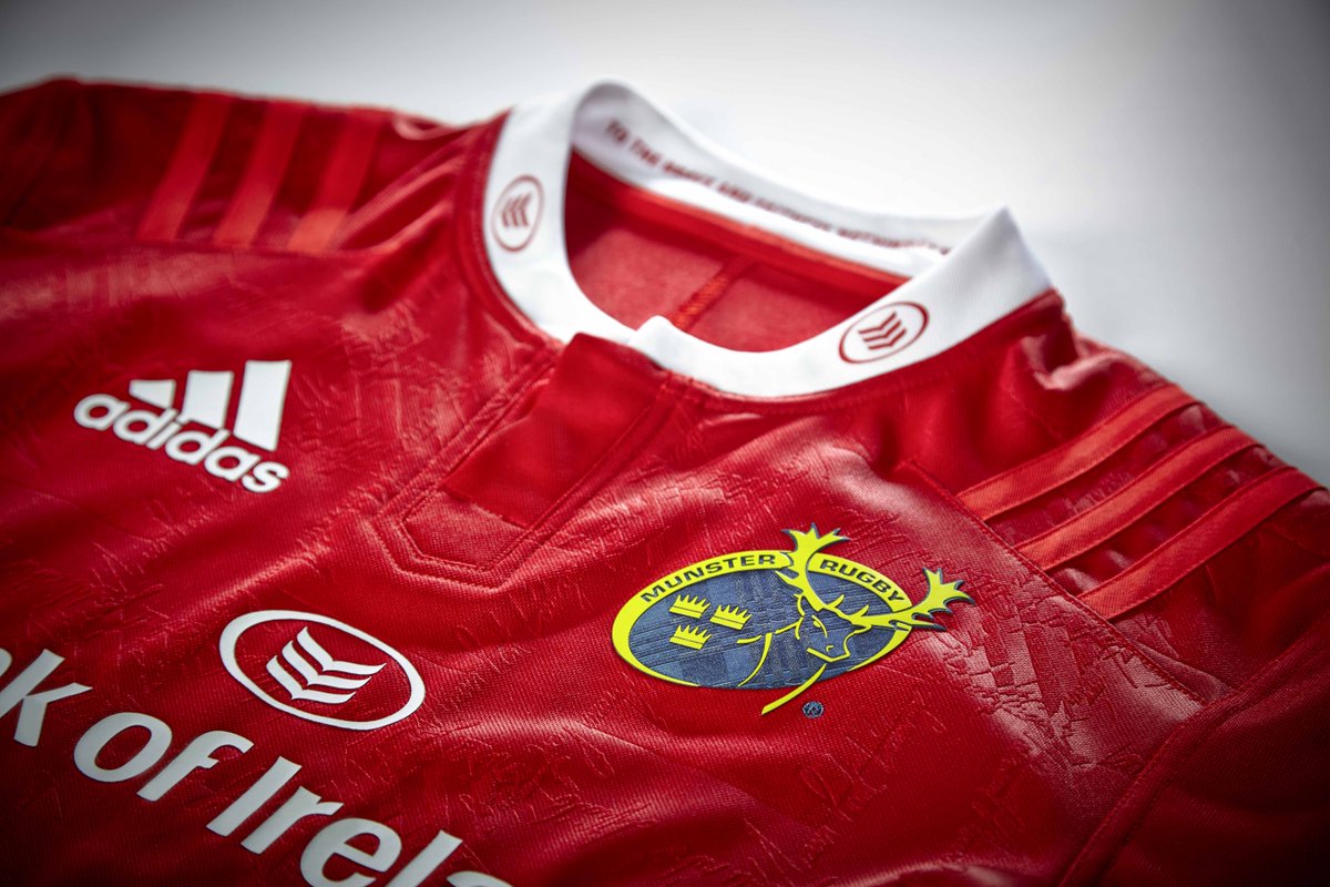 Munsterrugby's tweet photo. Check out the 2015/16 Munster @adidasrugby home &amp; alternate jersey #MyMunster Available @lifestylesports 25th July http://t.co/1WgW5RMAu7