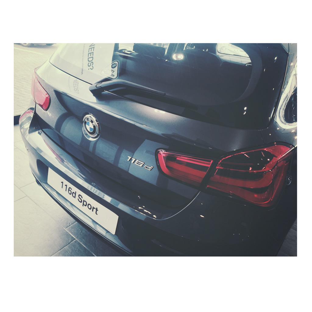 TRobbertze's tweet photo. End of the month and I get my new baby 😍❤️ totally in love 🐰 #BMW #1series #inlove #happybunny http://t.co/SFz8xRUtFM