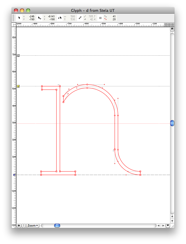 Ultratypes's tweet photo. @isoglosse You're right! I know it's not the right way. Hinting doesn't help too much on those thin fonts anyway. http://t.co/OfpPYrbKtu
