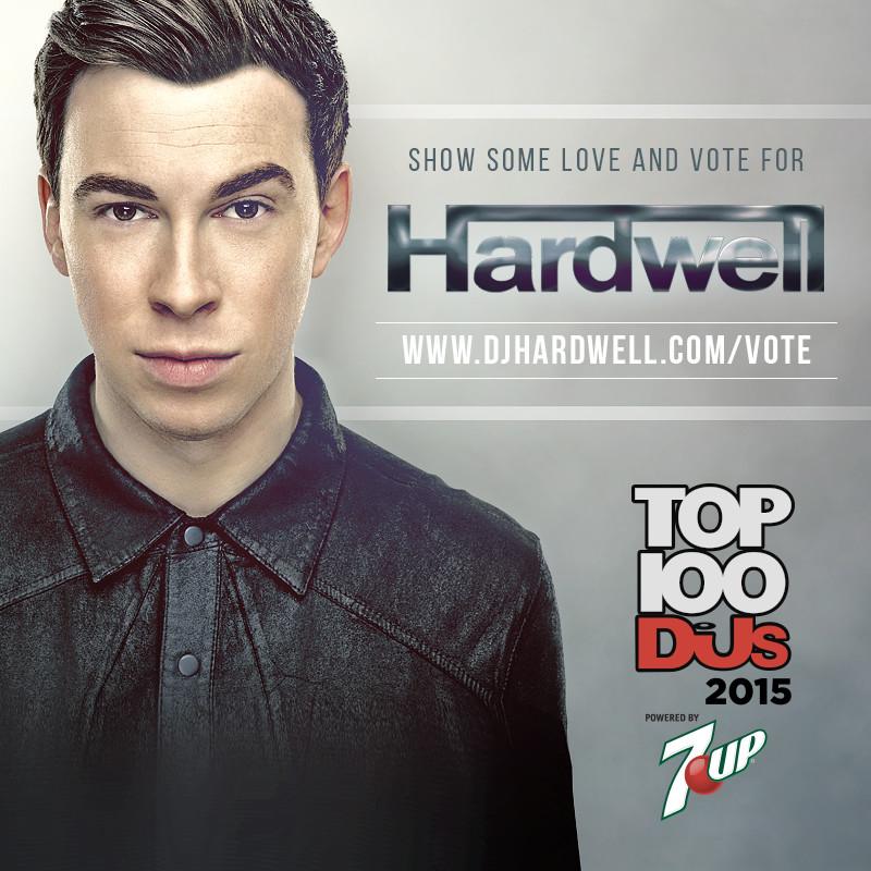 HARDWELL's tweet image. Voting for the @DJmag #Top100DJs has started again! Show some love and cast your vote: djhardwell.com/vote