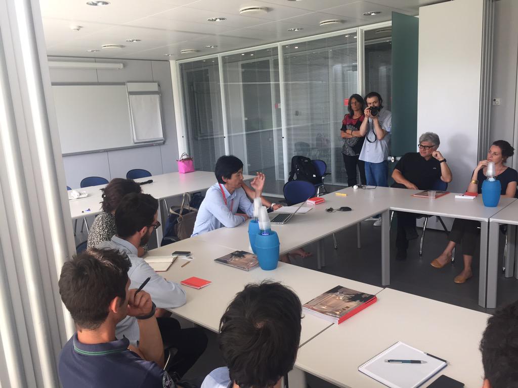 workshop with students from Marche schools of architecture <a href="/iGuzzini/">iGuzzini</a> for Yoshi Tsukamoto