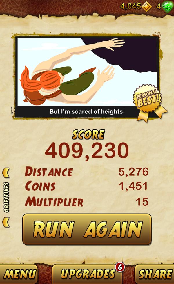 Varza2's tweet image. I got 409230 points while escaping from a Giant Demon Monkey. Beat that! bit.ly/TempleRun2Andr…