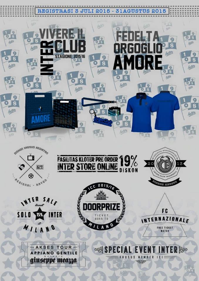 OPEN REGISTRASI MEMBERSHIP INTER CLUB CARD (ICC) 2015/2016. 
More Info : <a href="/Penanida/">Pena ✨</a> (082216885200 / 7E531B0D BB)