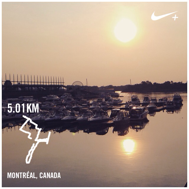 saube's tweet photo. Matin et les deux soleils sur #Montreal BySaube again I just ran 5.01 km with Nike+. http://t.co/phWaLkZ9sn #nikeplus http://t.co/ir6ngZMHVO