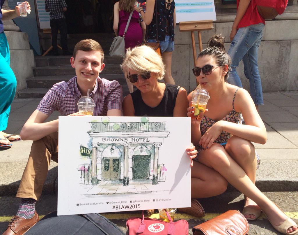 Browns_Hotel's tweet photo. Thank you to everyone for joining us for #BLAW2015. A wonderful celebration of 'Art' in Mayfair. See you next year! http://t.co/hOuRuIIoY7