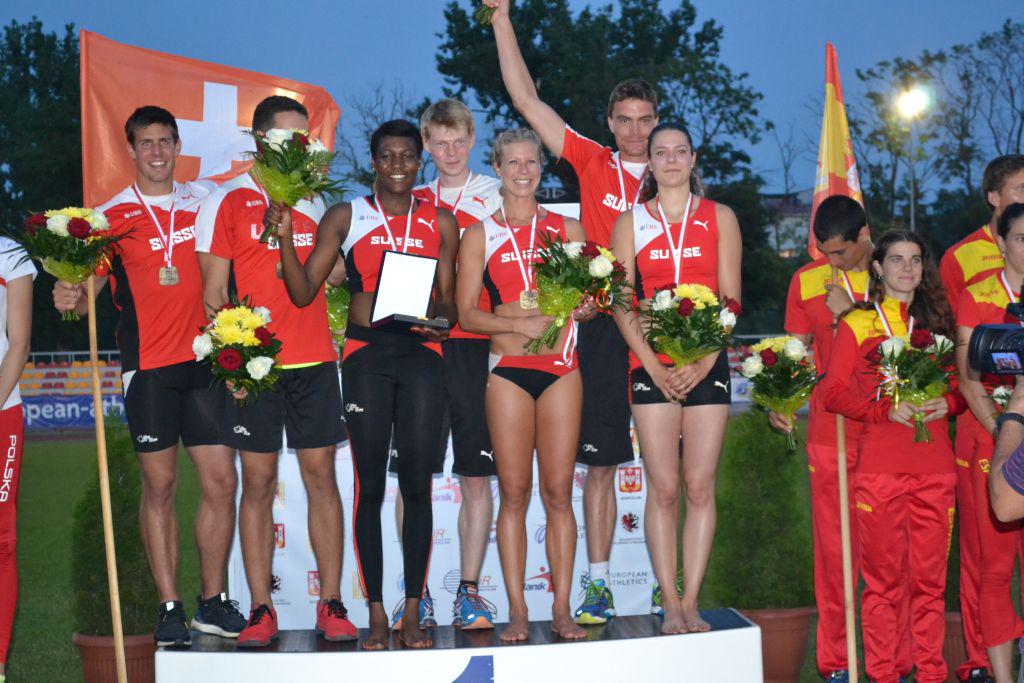 Ecce_Inowroclaw's tweet photo. Switzerland - The winners of @Ecce_Inowroclaw @SwissAthletics http://t.co/uqX7GIAHsE