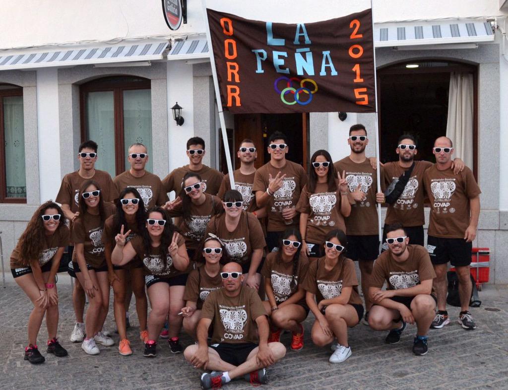 No seremos los primeros,pero si los campeones en compañerismo y disfrutar al máximo <a href="/OlimpiadasR/">Olimpiadas Rurales</a> #LaPeña #Piña 🍍