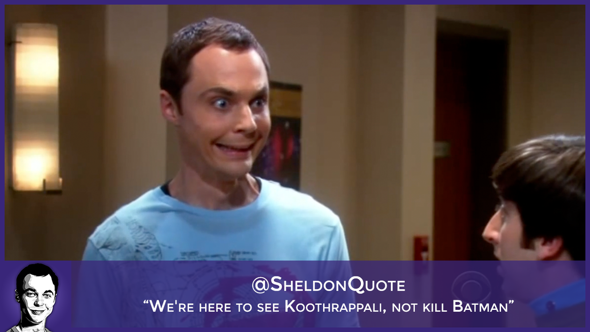 SheldonQuote's tweet image. *smiles* #TBBT
