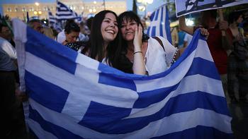 CNBC's tweet photo. With the referendum over, here's Greece's new timeline: http://t.co/J7Bp6CwWoy http://t.co/mkS3SOYeqZ
