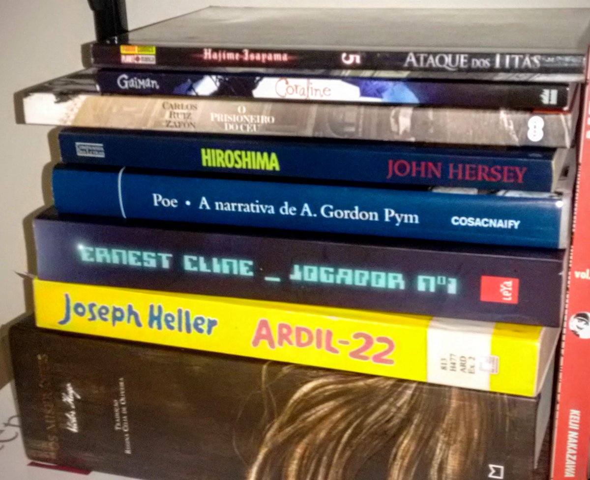 JoyceFrossard1's tweet photo. TBR Maratona Literária de Inverno 2015
#MLI2015 http://t.co/Uljr5yvZo2