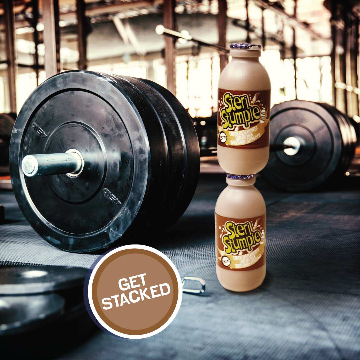 GYM MOTIVATION: The pain you feel today will be the Chocolate Steri you klap later. One time.