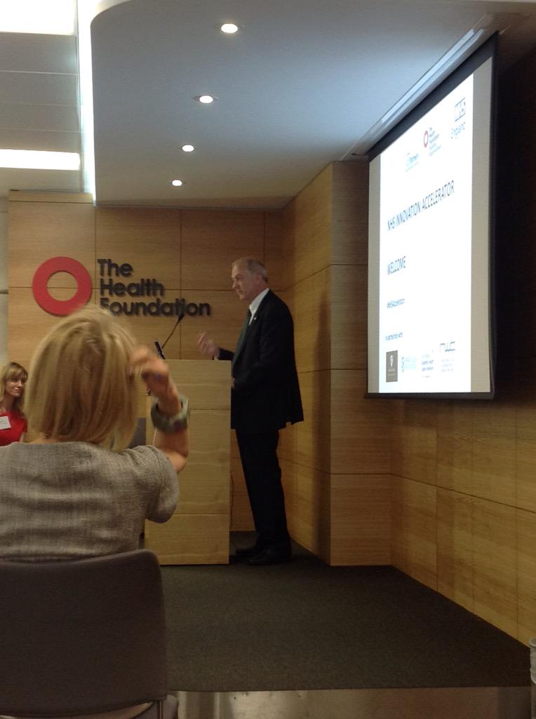 Barriers to innovation to be examined through #NHSAccelerator says <a href="/DrBruceKeogh/">Bruce Keogh</a> <a href="/HealthFdn/">The Health Foundation</a> <a href="/UCLPartners/">UCLPartners</a> <a href="/NHSEngland/">NHS England</a>