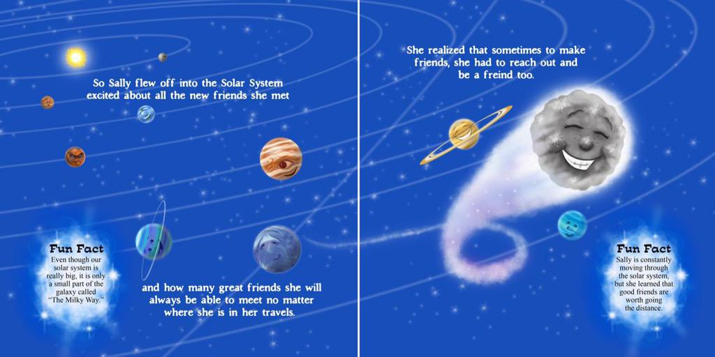 SallytheComet's tweet image. #spaceisfun #comets #education #STEM