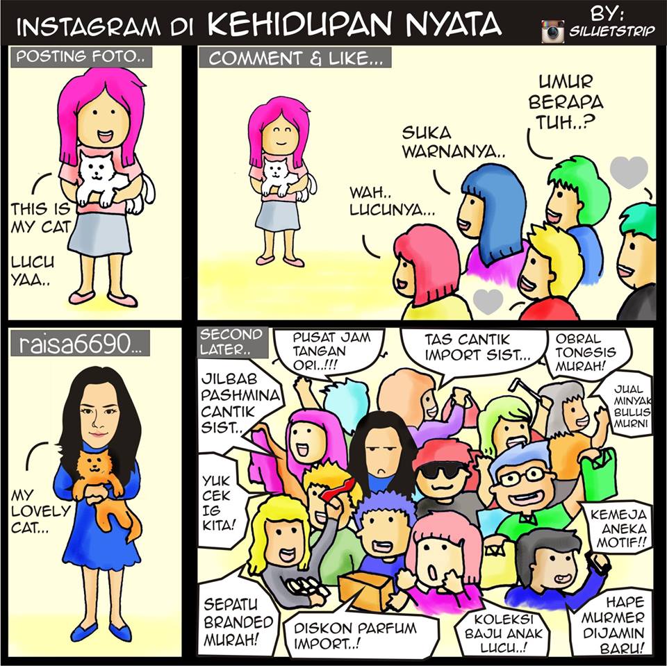 True Story Yang Agak Satir Kehidupan Instagram Para Artis Indonesia