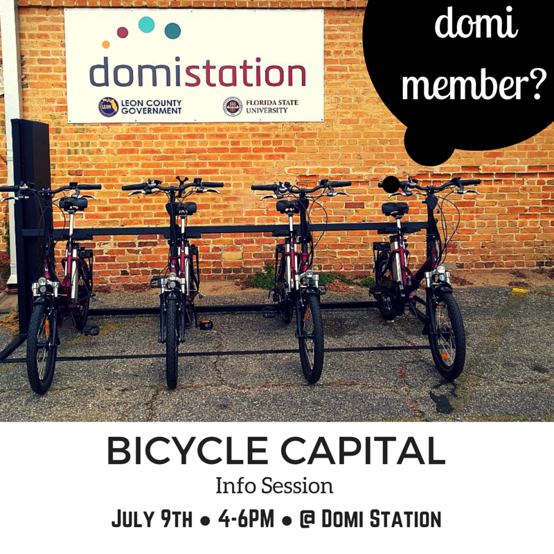 BicycleCapital's tweet photo. #Domistation member? Find out about the free #eBikeshare program available 2 U. Register http://t.co/vX3WyNp2NR http://t.co/kD3XI9yafd