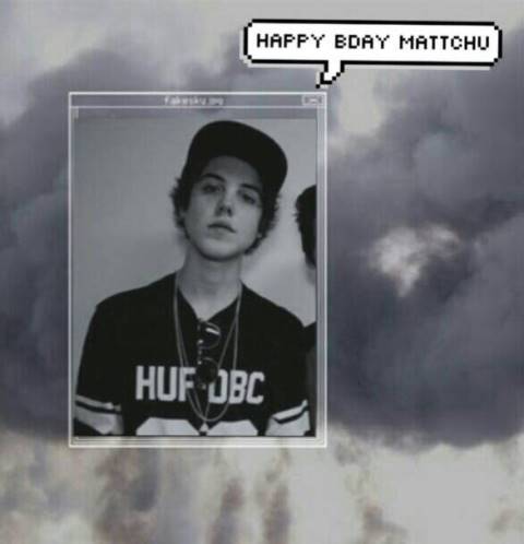 Happy 18th Bday to one of my favorite OldMagconBoys Matthew Espinosa.Pls still be our little Mattchu n never change 
