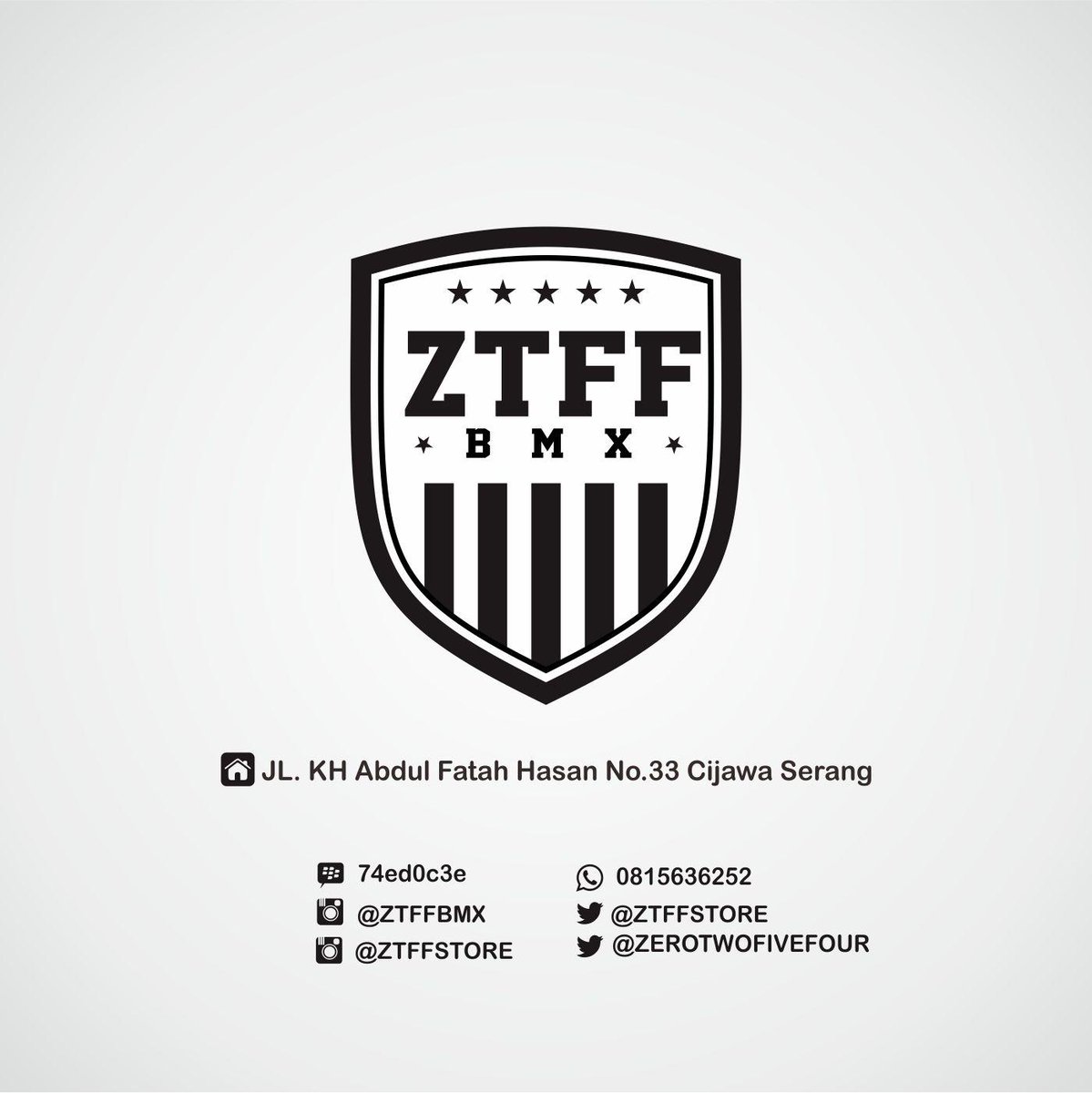 Visit this ZTFFstore Zerotwofivefour
#fbc #federasibantenclothing #visitbantenlocalclothing
