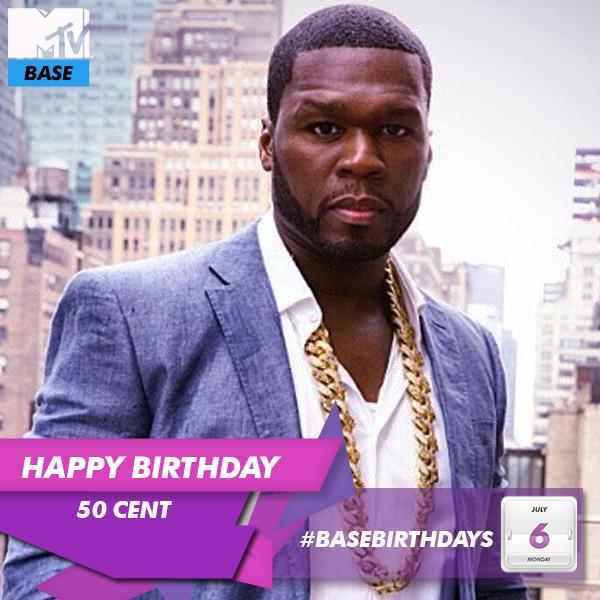 Happy to rapper turned mega
mogul . What\s your favorite 50 Cent
track? 