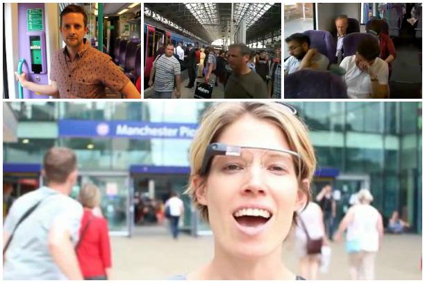 MENnewsdesk's tweet photo. Commuter-eye view of overcrowded Manchester-to-Leeds line with Google Glass http://t.co/tsXo2ZDEHK #NorthernPowercut http://t.co/K7odlfgchp