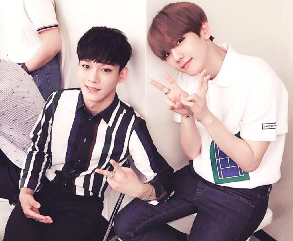 exoxchanyeol's tweet photo. ぱっつん前髪可愛いな〜〜💕 http://t.co/6MVHcTVFm5