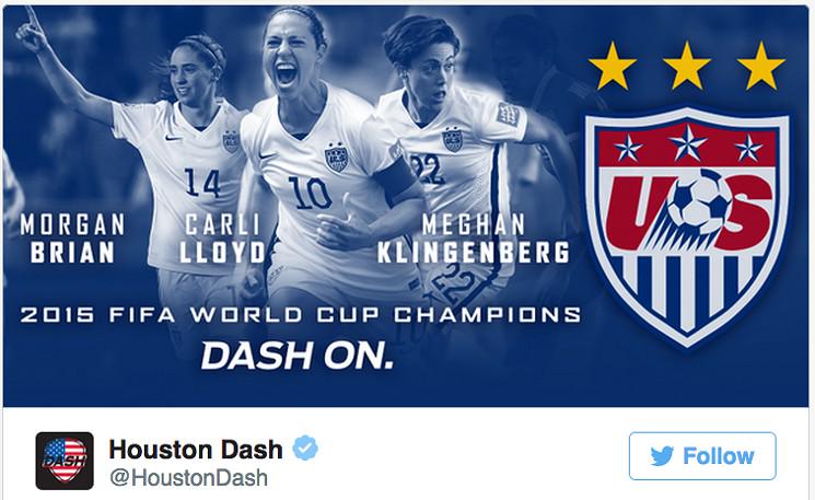 Women's World Cup: USA 5, Japan 2 — 4 Winners, 4 Losers   bit.ly/1TgnqMg