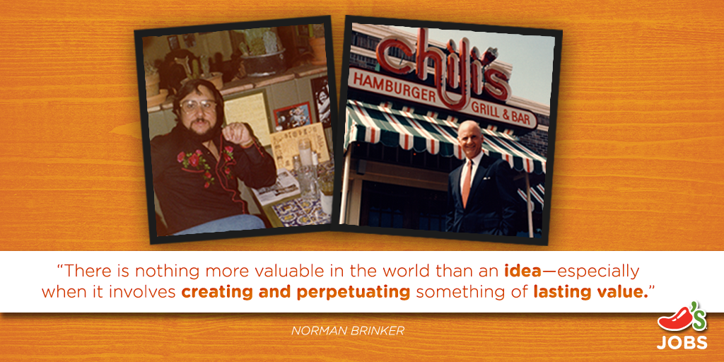 Chili's Jobs on Twitter "In 1975, Larry Lavine opened the first Chili's & in 1983, Norman