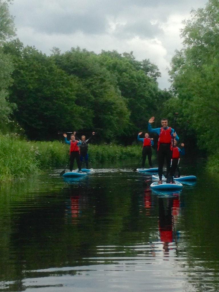 sup_scotland's tweet photo. Great paddle session yesterday #sup #scotland #summer #edinburgh http://t.co/unvD5DpQRf
