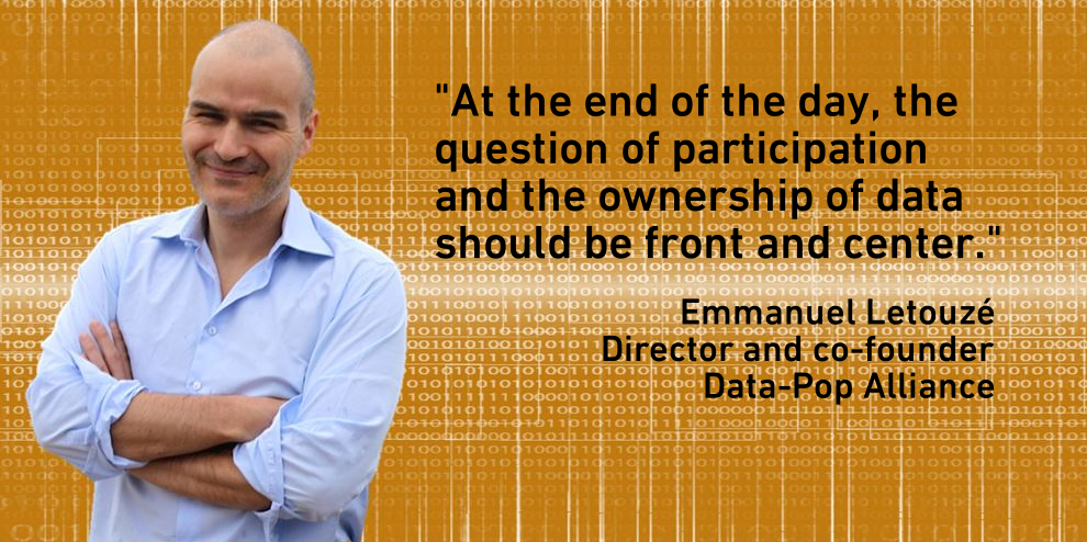 CNTR4growth's tweet image. Democratizing #BigData starts with dialogue: Q&amp;amp;A with @Data4Dev @datapopalliance | pco.lt/1LSsogW