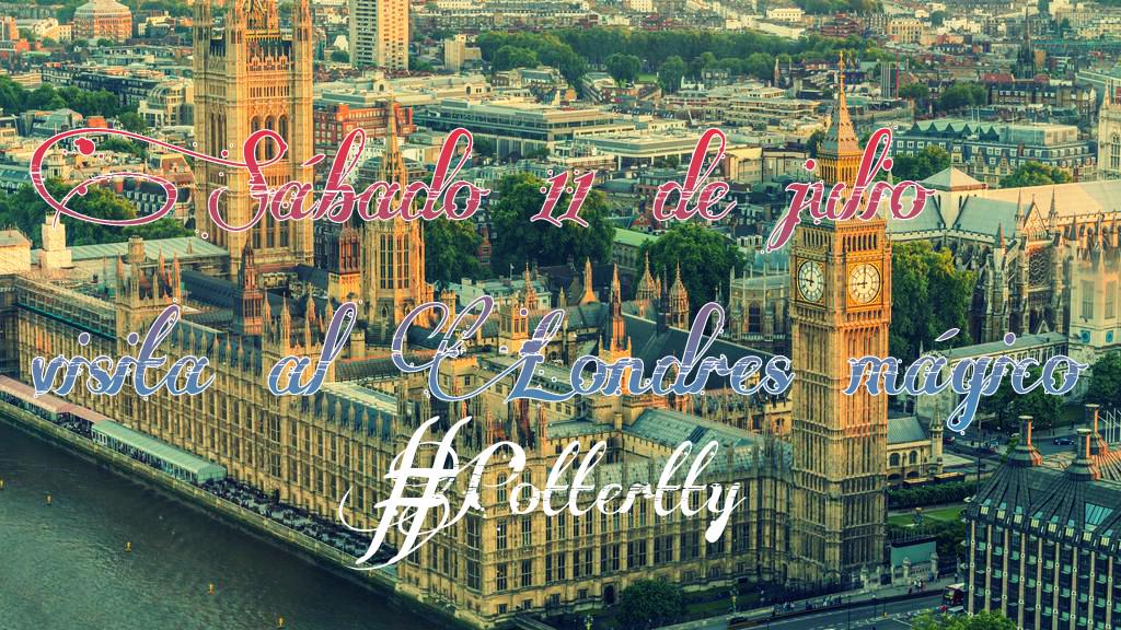 Este sábado todos juntos nos adentraremos en el Londres mágico.
#Pottertty