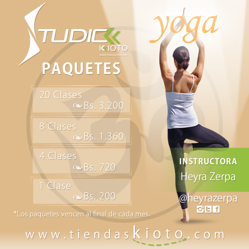 TiendasKioto's tweet photo. Multiplica el entrenamiento esta semana con #studiokioto. #yoga #prenatal #actitudkioto @heyrazerpa http://t.co/B6Jkqnc5qZ