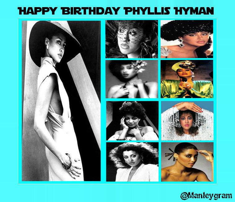 HAPPY Birthday 2 This Gorgeous Creature Of A Woman With the Powerhouse Vocals Phyllis Hyman!!! 07.06.49-06.30.95 