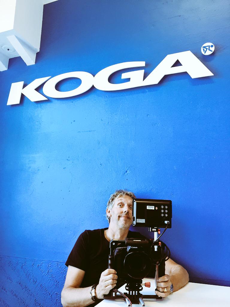 PieterZijlstra's tweet photo. Vandaag hele dag aan de slag met @Schietgraag en @PrestoMeppel voor @KOGA_bikes! #TEAMwork http://t.co/XdF3LkIO4w