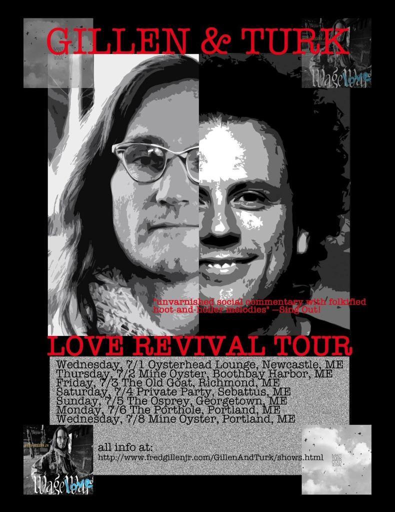 Love revival tonight 7pm <a href="/PortholeMaine/">Porthole Restaurant</a> @fredgillenjr dickering washboard groove