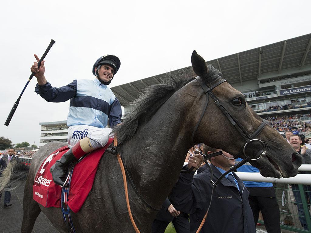 RacingPost's tweet image. Fresh injury may scupper Kingston Hill comeback... bit.ly/1KL54Qm