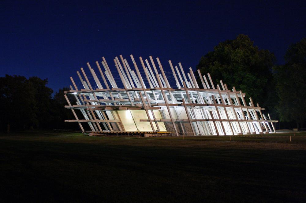 LEDLinearUK's tweet photo. Pavilion to celebrate the 300 year anniversary of the founding of the city of Karlsruhe http://t.co/3gWN0WosU1 http://t.co/ePUEgsdnEd