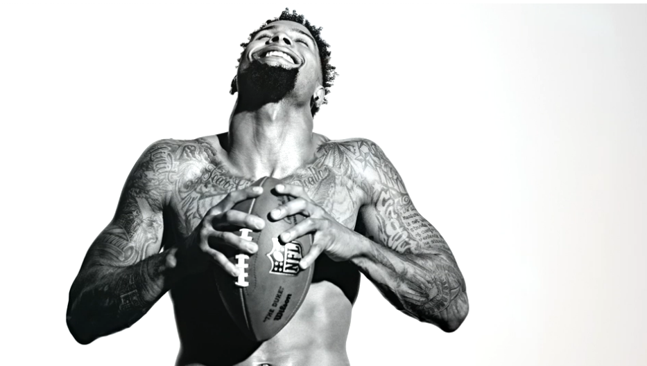 Odell Beckham Jr Poses Naked For Espn Body Issue My XXX Hot Girl