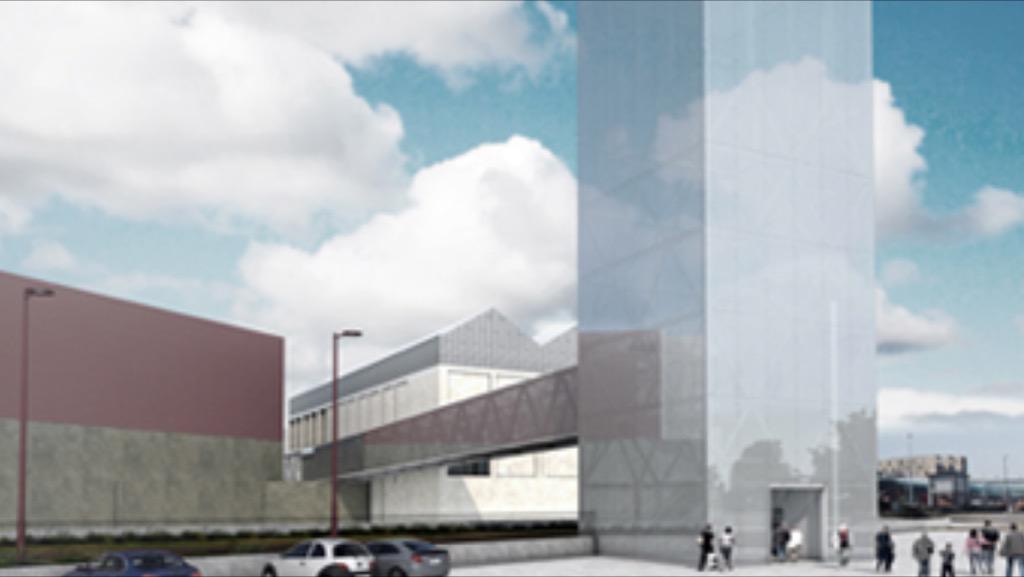 @barnsleycentre is this the proposed design for the footbridge to replace the level crossing?