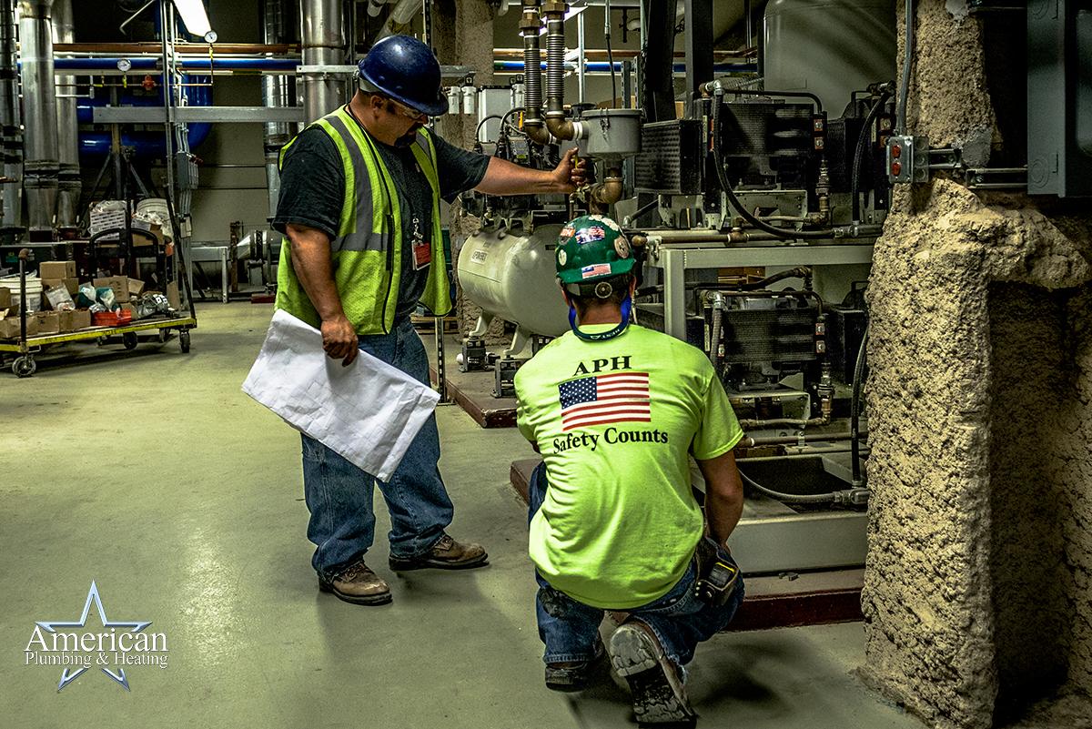 amer_plumb's tweet photo. On the job with Amer_plumb. Helping build #Boston. #safetyweek2015 #LEED #lifescience #safetyfirst #Teamwork http://t.co/rWu4yJp1rZ