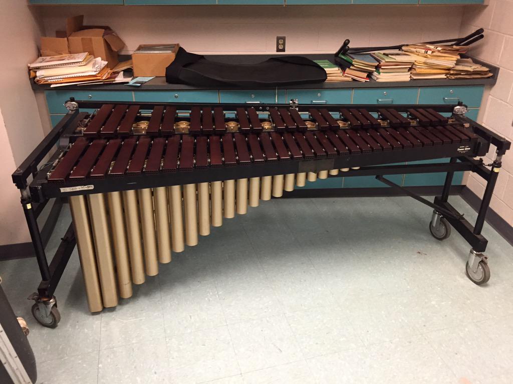 bashperc's tweet photo. It's a great day!!! First rehearsal of the 2015 BASH percussion section, and we have a new toy to play with.... http://t.co/PIWckKRpMJ