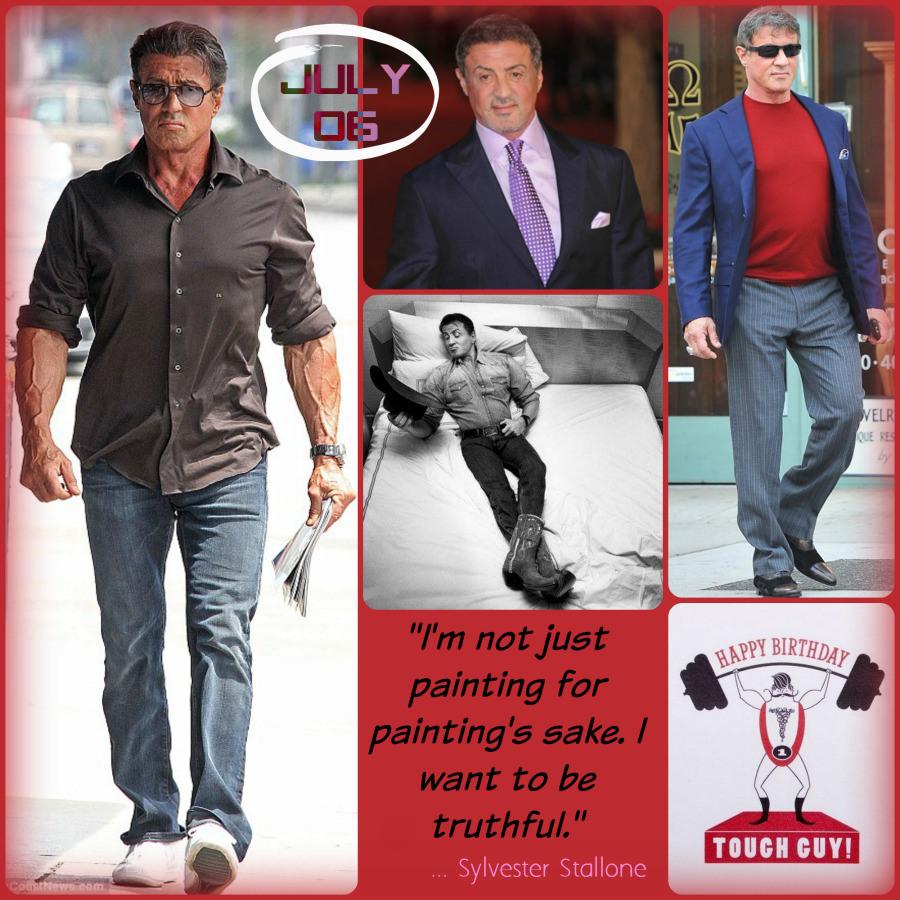 Happy Birthday Sylvester Stallone - July 06 Event  