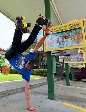 dothaneagle's tweet photo. Josh Tucker, a carhop at @sonicdrivein on the circle, will compete in Sonic Skate-Off. http://t.co/M2ByJwMcqF http://t.co/lk9nBHD4mj