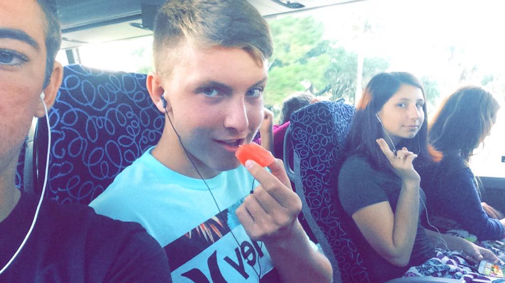 gabegetem22's tweet photo. On our way to #wearecamp6 @bigstufcamps watch out we got a @TrillPig on board! 😬😂💯 @project_lemon http://t.co/dxS6Af7r29