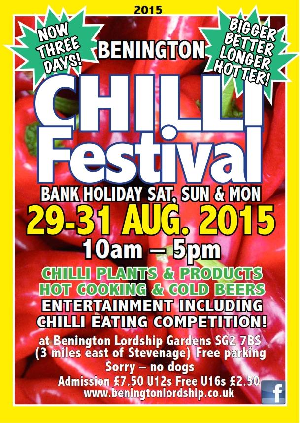 LordshipGarden's tweet photo. #Herts Benington #ChilliFestival this #AugustBankHoliday 29-31 Aug #FamilyDayOut http://t.co/OhqDJEhd4m http://t.co/VKmZg8mbS3