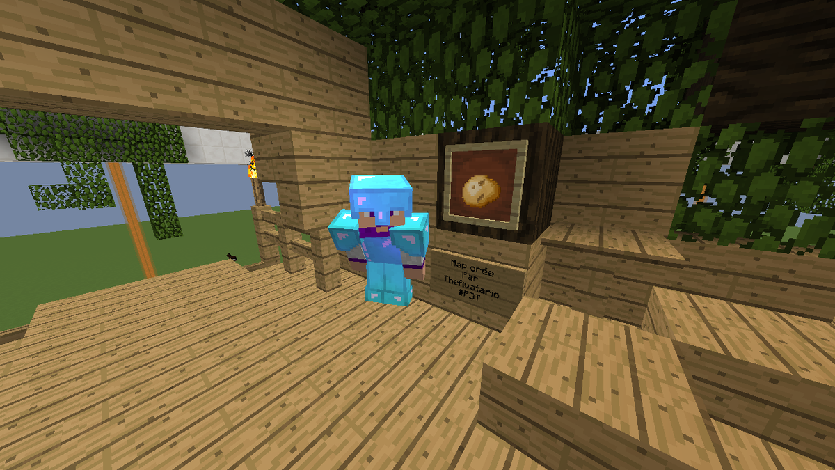 Ahrimete's tweet photo. Made by #PDT et #LaPerruche 😜 @Avatario_YT #Minecraft #ConstructionMinecraft http://t.co/Q34zyNr1xF