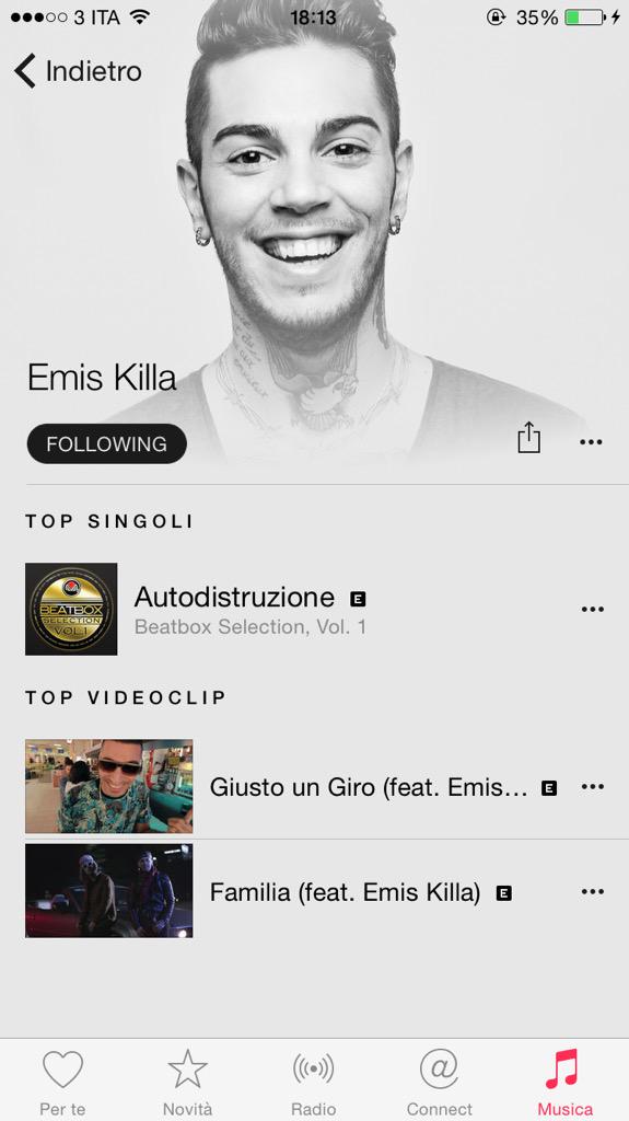 mncs_95's tweet photo. @RealEmisKilla dimmi che è uno scherzo ti prego.... #AppleMusic http://t.co/mAYVI1L7uY