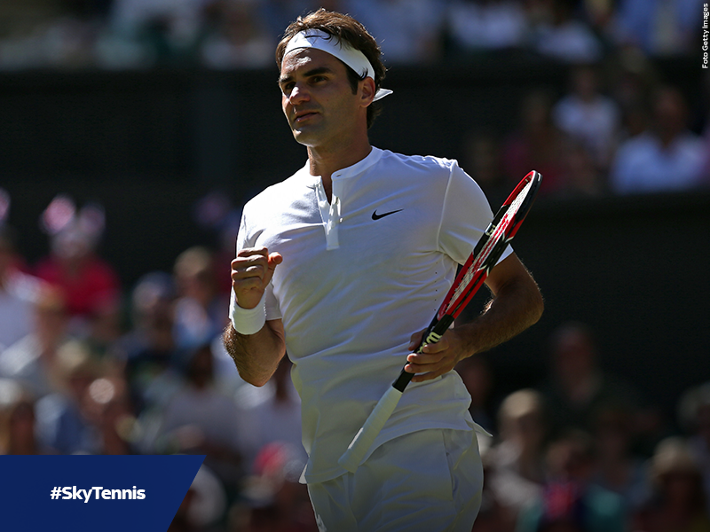 Cominciato il match di <a href="/rogerfederer/">Roger Federer</a> contro #BautistaAgut. Seguitelo in esclusiva sul canale 201. #SkyTennis