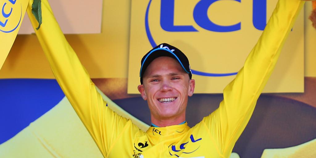 NetcompanyINEOS's tweet photo. We've got all the reaction from Chris Froome after a fantastic day at #TDF2015 - http://t.co/xl9O0UGoEa #YellowJersey http://t.co/CGlL73ffWZ