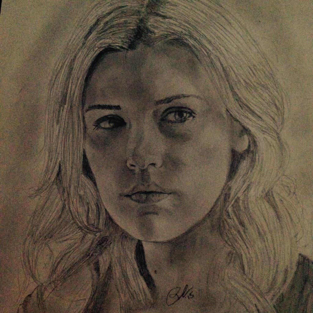 New #Haven5 drawing,& it w/ a filter, b/c I thought it looked cool. ✏️ #AudreyParker #RenewHaven #Haven @EmilyroseLA