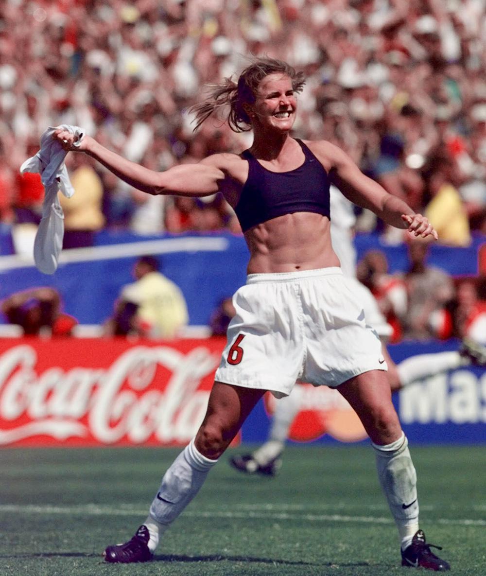 Happy Birthday Brandi Chastain. She was born on July 21, 1968.

Sports history July:  