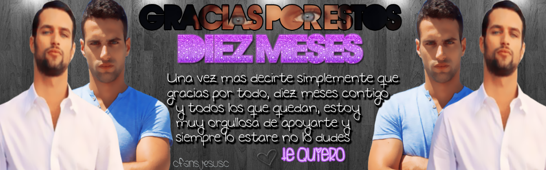 CFansJesusC's tweet photo. 10 MESES A TU LADO @Jesus_Castro_5 ♡ http://t.co/pYa6p7z4Kb